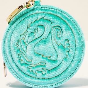 Bath & Body Works Disney Mulan Turquoise Dragon Coin Purse